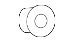 9008017186 - Body: Mirror Assembly Nut for Toyota Image