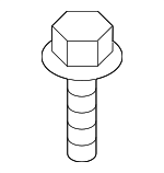 9KK800620B - Body: Upper Tie Bar Bolt for Mazda: 2, 3, 5, 6, CX-3, CX-30, CX-5, CX-50, CX-9, MX-30 EV Image