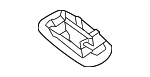 2643000Q0C - Body: Vanity Lamp for Nissan Image