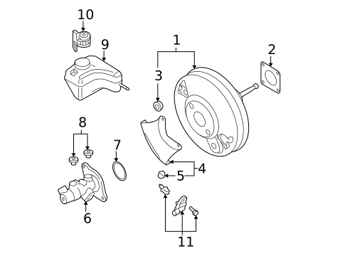 Brake Hydraulics for 2012 Volkswagen Jetta #2