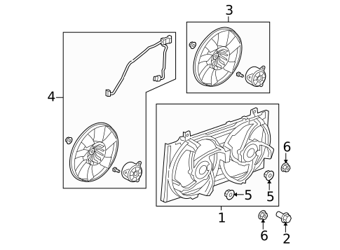 Cooling Fan for 2011 Chevrolet Camaro #0
