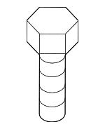 N10788401 - Suspension: Shock Assembly Screw for Audi: A6 allroad, A8 Quattro, RS5, RS5 Sportback, RS6 Avant, RS7 Sportback, S6, S7 Sportback, S8 Image