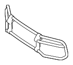 4658800201 - Body: Brush Guard for Mercedes-Benz Image