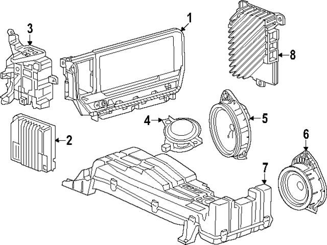 86308322 - Body: Radio Control for GM Image
