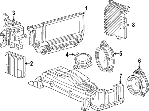 Sound System for 2023 Chevrolet Tahoe #4