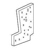 83745SJAA01 - Body: Lower Insulator for Acura: RL Image