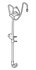 5140864AA - Brakes: Brake Hose for Chrysler: 300 | Dodge: Challenger, Charger, Magnum Image