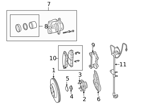Rear Brakes for 2005 Chrysler 300 #1