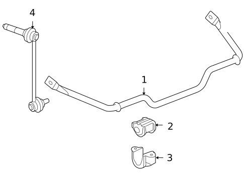 Stabilizer Bar & Components for 2006 Porsche Cayman #0