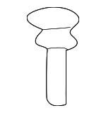 8N08819201G9 - Body: Headrest Guide for Audi: TT, TT Quattro Image