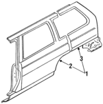 LAY171400E - Body: Side Panel for Mazda Image