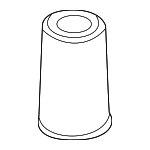 893512137 - : Dust Cover for Audi: 80, 80 Quattro, 90, 90 Quattro, A6, Cabriolet Image