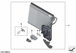 64119495819 - Heater and Air Conditioning: Evaporator with Expansion Valve for BMW Image