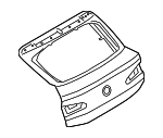 41007486250 - : Lift Gate for BMW: X4 Image