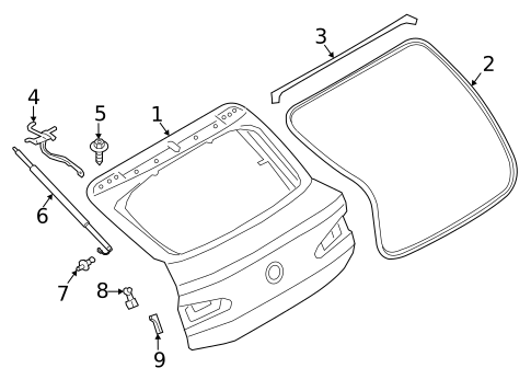 Liftgate for 2021 BMW X4 #0