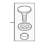 5124422AA - Body: Hole Cover for Dodge: Sprinter 2500, Sprinter 3500 Image