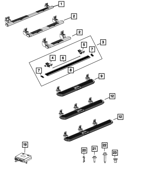 Running Boards and Side Steps for 2022 Ram 2500 #0