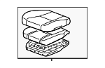 714206A300B0 - Body: Seat Cushion for Toyota: Land Cruiser Image