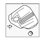 11127589037 - Engine: Front Cover for BMW Image