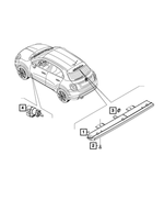 68505334AA - Electrical: Center High Mounted Stop Lamp for Mopar Image image