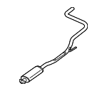 20300ZB00A - Exhaust: Resonator &amp; Pipe for Nissan: Altima Image