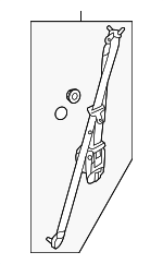 888102M5009P - Electrical: Belt &amp; Retractor for Hyundai: Genesis Coupe Image