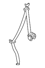 7357060203C0 - Electrical: Belt &amp; Retractor for Toyota Image