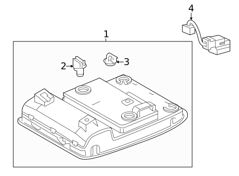 Overhead Console for 2025 Toyota RAV4 #0