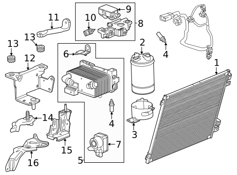 A/C Flow Restrictors for 2026 GMC Sierra EV #0