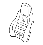 19330714 - Body: Seat Back Cushion for GM Image
