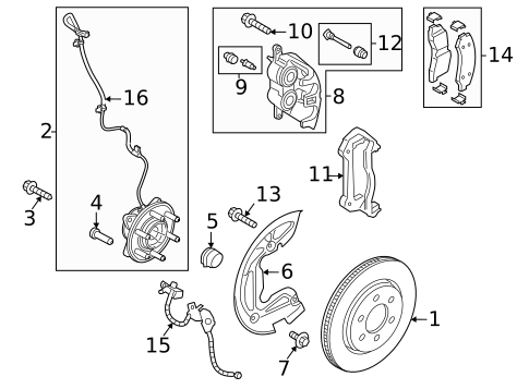 Hardware, Fasteners & Fittings for 2023 Ford Expedition #2