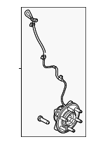 HUB620 - Driveline &amp; Axles: Motorcraftâ„¢ Wheel Bearing And Hub Assembly for Ford: Expedition, F-150 | Lincoln: Navigator Image