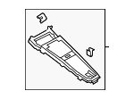 99155326100V08 - Body: Console Trim Panel for Porsche Image