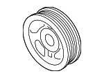 123031KC5C - : Crankshaft Pulley for Nissan: Cube, Juke, Kicks, Qashqai, Rogue Sport, Sentra Image