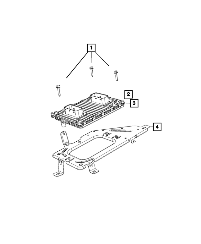 68330953AA - Electrical: Engine Controller Module for Mopar Image