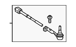 32105B5FE33 - : Steering Tie Rod Assembly for BMW: Z4 Image