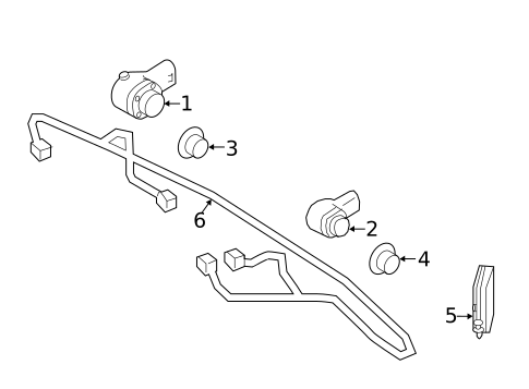 Parking Aid for 2021 Land Rover Range Rover #1