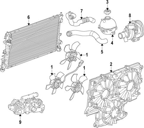 Cooling System for 2023 Chevrolet Colorado #0