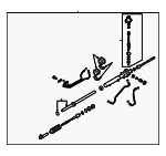 34110AE20A - Steering: Gear Assembly for Subaru: Outback Image