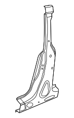 5C5809219B - Body: Lock Pillar Reinforced for Volkswagen Image