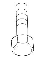 73199CC40B - Body: Roof Header Panel Bolt for Nissan Image
