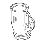 17245RCAA00 - Engine: Intake Tube for Honda: Accord Image