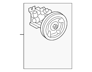 491101MC0A - : Power Steering Pump for INFINITI: M56, Q70, Q70L Image