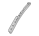31484833 - Body: Windshield Pillar Reinforced Reinforcement for Volvo: S60, V60, V60 Cross Country Image