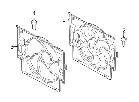 Cooling Fan for 2021 BMW M240i #0