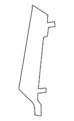 41007248640 - Body: Baffle Plate for BMW: 228i, 228i xDrive, 230i, 230i xDrive, 320i, 320i xDrive, 328d, 328d xDrive, 328i, 328i GT xDrive, 328i xDrive, 330e, 330i, 330i GT xDrive, 330i xDrive, 335i, 335i GT xDrive, 335i xDrive, 340i, 340i GT xDrive, 340i xDrive, 428i, 428i Gran Coupe, 428i xDrive, 428i xDrive Gran Coupe, 430i, 430i Gran Coupe, 430i xDrive, 430i xDrive Gran Coupe, 435i, 435i Gran Coupe, 435i xDrive, 435i xDrive Gran Coupe, 440i, 440i Gran Coupe, 440i xDrive, 440i xDrive Gran Coupe, ActiveHybrid 3, M2, M235i, M235i xDrive, M240i, M240i xDrive, M3, M4 Image