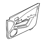 MN124737HD - : Door Trim Panel for Mitsubishi: Outlander Image