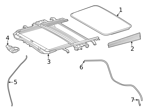 Sunroof for 2025 Toyota 4Runner #1