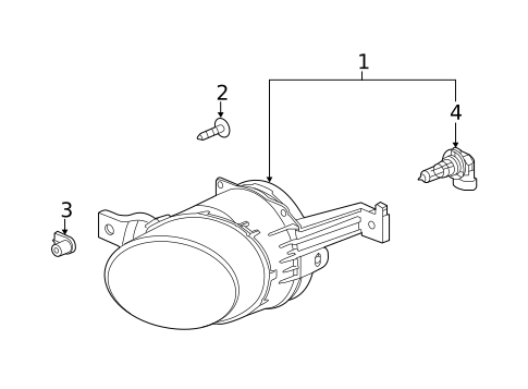 Bulbs - Chassis for 2010 Saab 9-5 #3