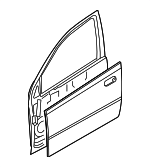 96897590 - Body: Door Shell for Chevrolet: Aveo5 | Pontiac: G3 Image